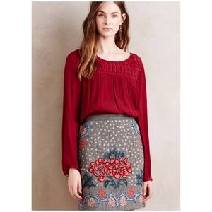 NWT Vivie Blouse Anthropologie